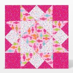 Accuquilt Skabelon - Half square 4�", trekanter 55397