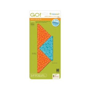 Accuquilt Skabelon - Quarter square 4�