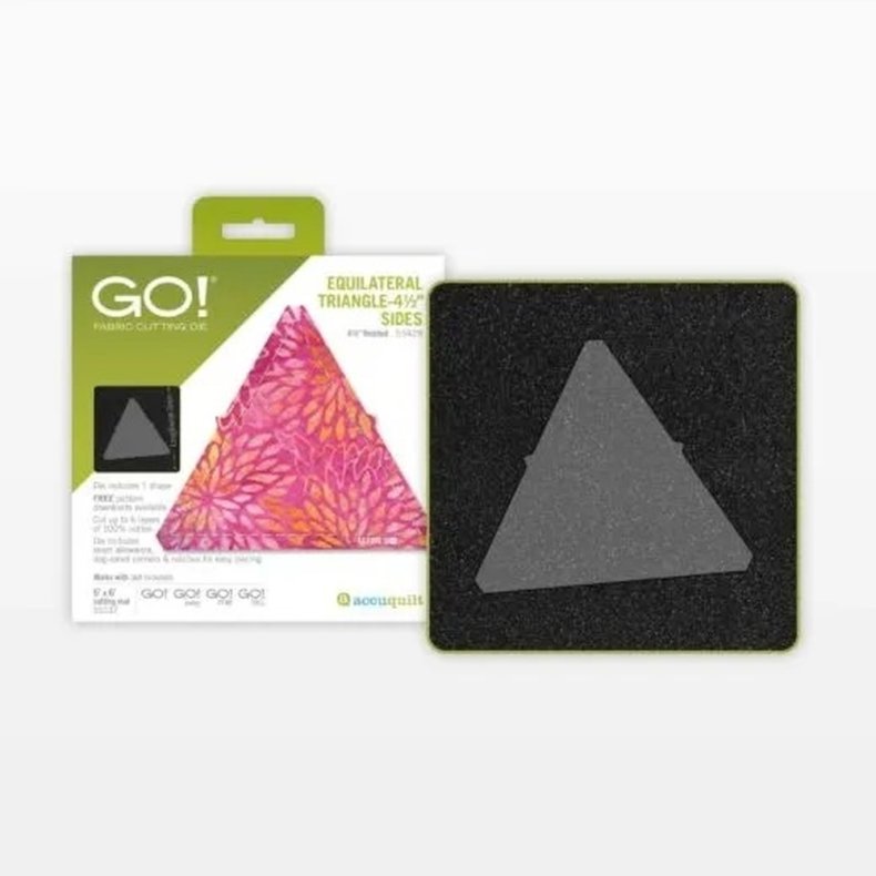 Accuquilt Skabelon - Trekant, ligesidet 4�" 55429