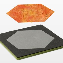 Accuquilt Skabelon - Sekskant 4�" 55438