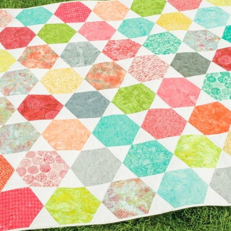 Accuquilt Skabelon - Sekskant 4�" 55438