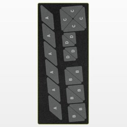 Accuquilt Skabelon - Carpenter's wheel 55531