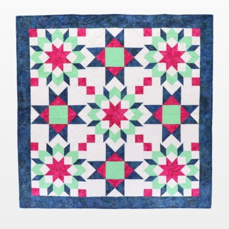 Accuquilt Skabelon - Carpenter's wheel 55531