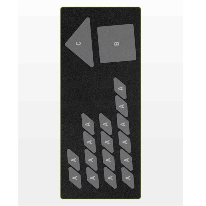 Accuquilt Skabelon - Prairie star 55540