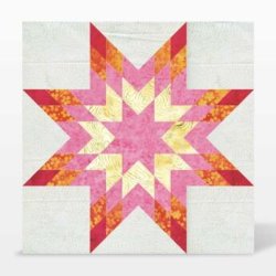 Accuquilt Skabelon - Prairie star 55540