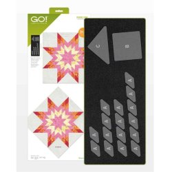 Accuquilt Skabelon - Prairie star 55540