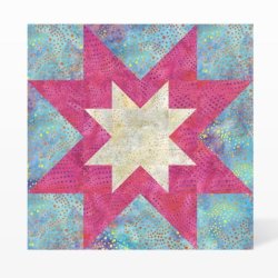 Accuquilt Skabelon - Rising star 55541
