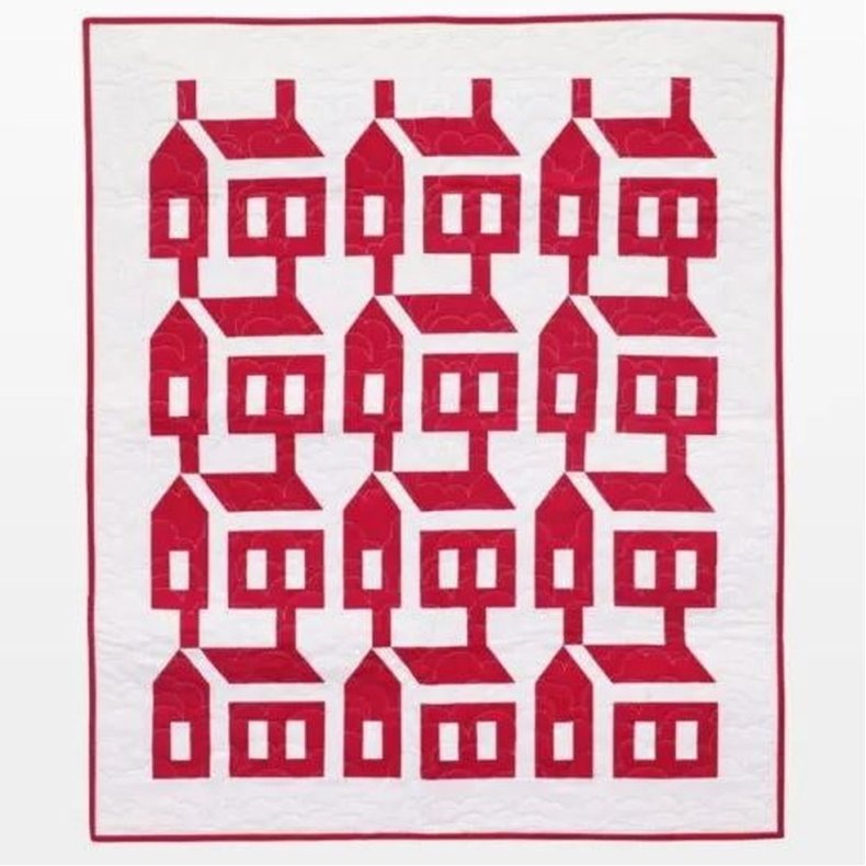 Accuquilt Skabelon - Schoolhouse Pieced 55542