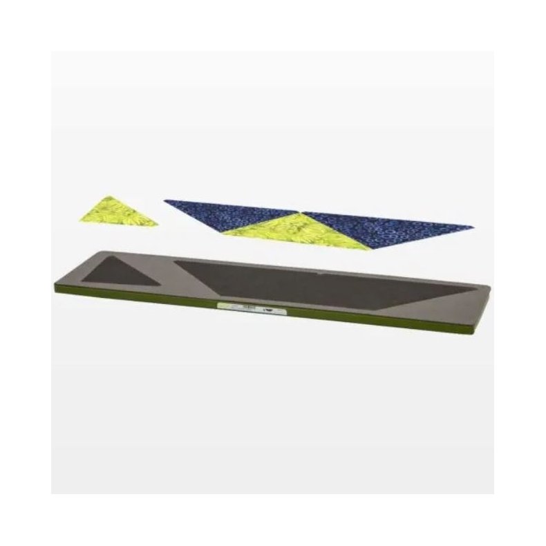 Accuquilt Skabelon - Trekanter, Setting 6" 55550