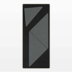 Accuquilt Skabelon - Trekanter, Setting 9" 55552