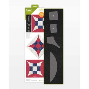 Accuquilt skabelon - Glorified nine patch 9