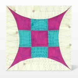 Accuquilt skabelon - Glorified nine patch 9" 55557