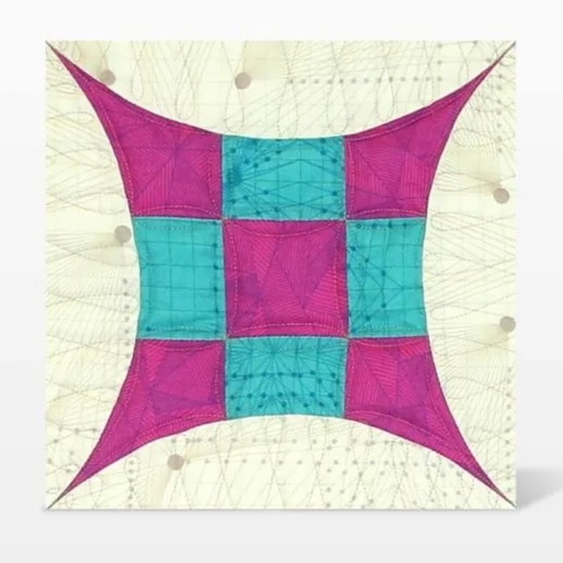 Accuquilt skabelon - Glorified nine patch 9" 55557