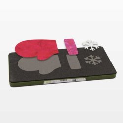 Accuquilt Skabelon - Mitten 55564