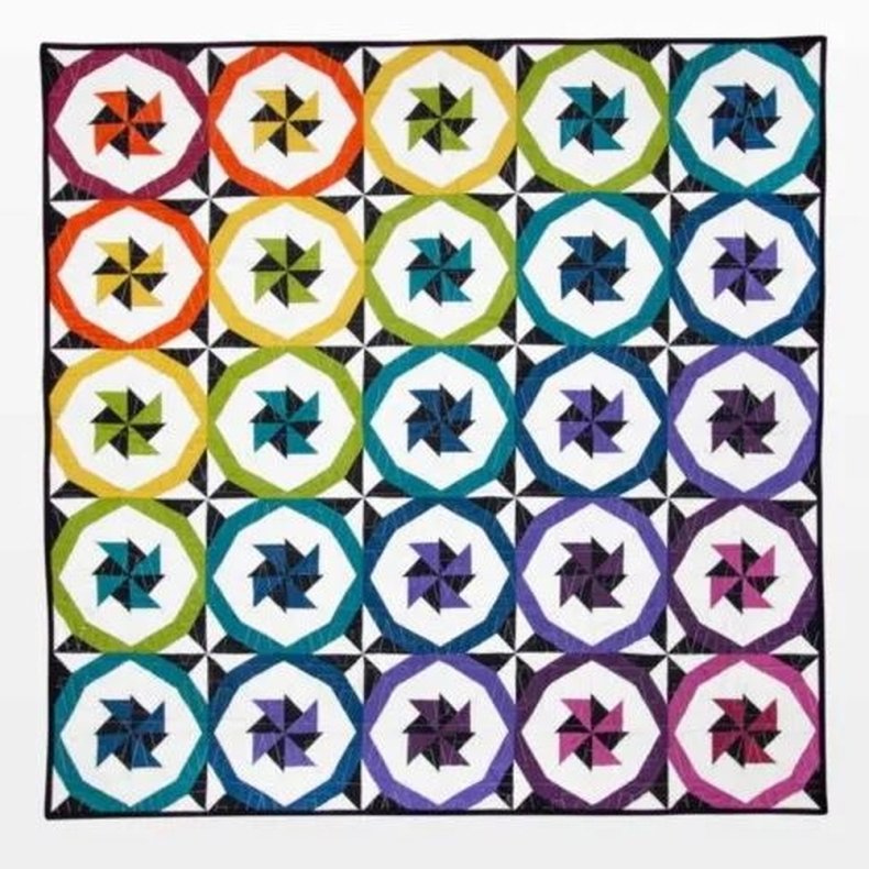 Accuquilt Skabelon - Road to fortune 55586