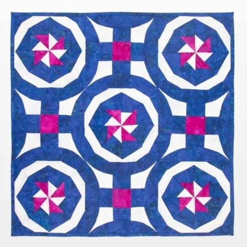 Accuquilt Skabelon - Road to fortune 55586