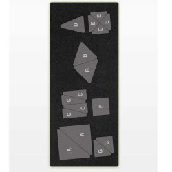 Accuquilt Skabelon - North Carolina star - 55605