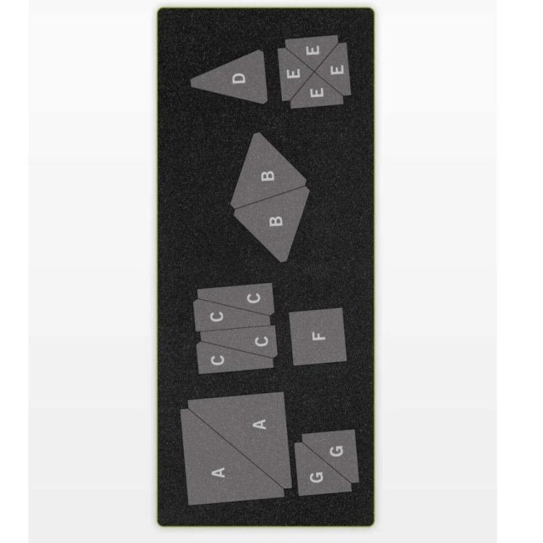 Accuquilt Skabelon - North Carolina star - 55605