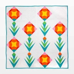 Accuquilt Skabelon - Full blown tulip 55616