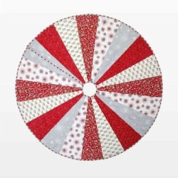 Accuquilt Skabelon - Tree skirt wedge 55620