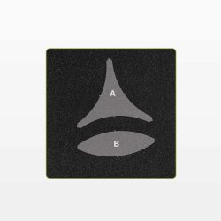 Accuquilt Skabelon - Joseph's coat 55622