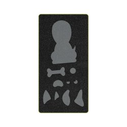 Accuquilt Skabelon - Puppy 55686