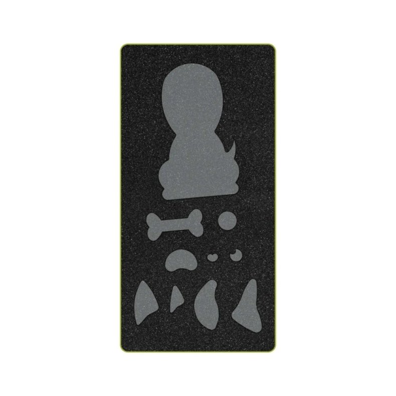 Accuquilt Skabelon - Puppy 55686