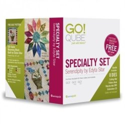 Accuquilt Skabeloner - Go Qube 9" Block Speciality Set 55783