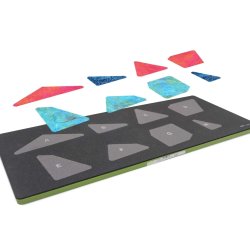 Accuquilt skabelon - Pinwheel shape set 55926