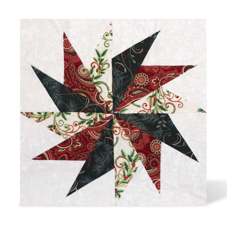 Accuquilt skabelon - Pinwheel shape set 55926
