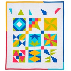 Accuquilt Skabeloner - Go! Qube 6" Block Companion Set - Angles 55788