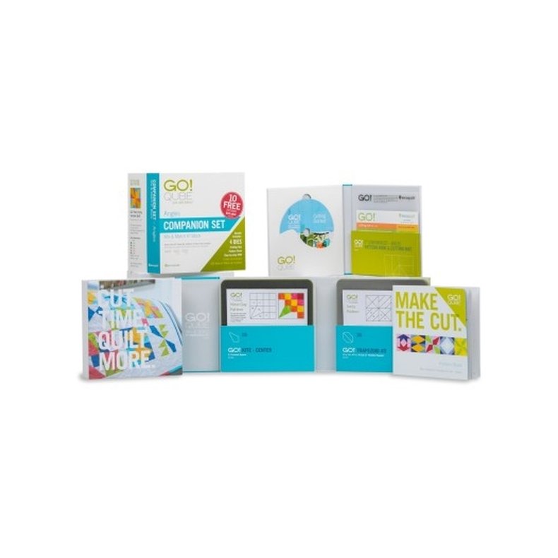 Accuquilt Skabeloner - Go! Qube 6" Block Companion Set - Angles 55788