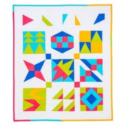 Accuquilt Skabeloner - Go! Qube 8" Block Companion Set - Angles 55789