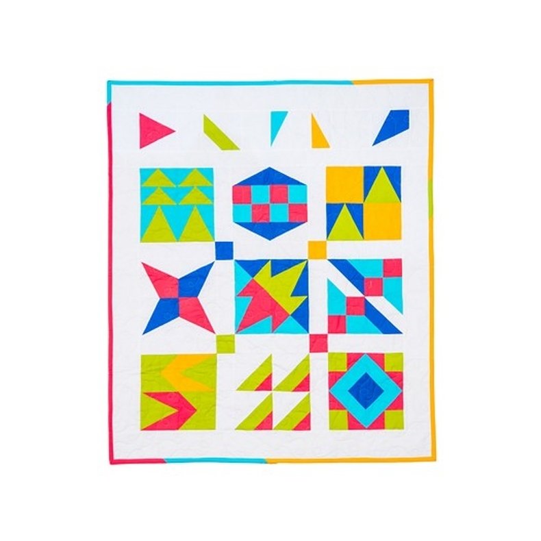 Accuquilt Skabeloner - Go! Qube 8" Block Companion Set - Angles 55789