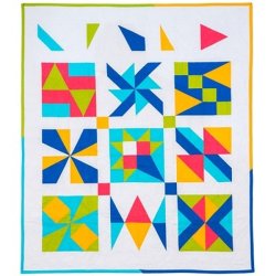 Accuquilt Skabeloner - Go! Qube 9" Block Companion Set - Angles 55790