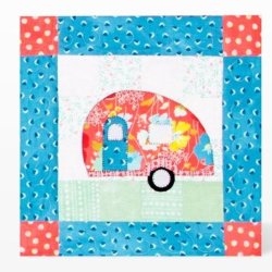 Accuquilt Skabelon - Camper 55228 - f�s i begr�nset antal