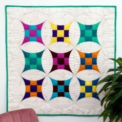 Accuquilt skabelon - Glorified nine patch 9" 55557
