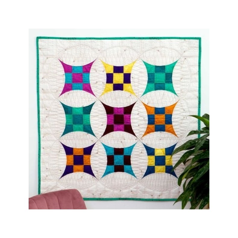 Accuquilt skabelon - Glorified nine patch 9" 55557