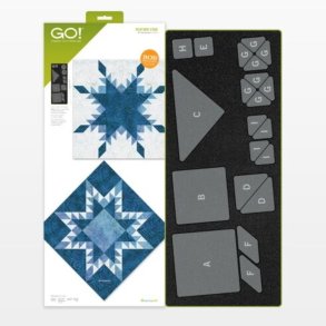 Accuquilt Skabelon - Feather star 16