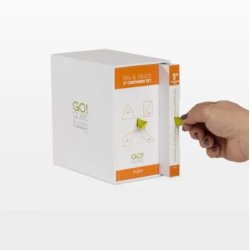 Accuquilt Skabeloner - Go! Qube 9" Block Companion Set - Angles 55790