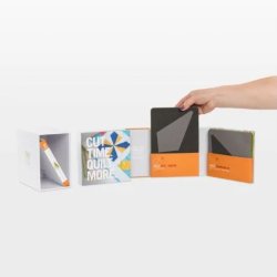 Accuquilt Skabeloner - Go! Qube 9" Block Companion Set - Angles 55790