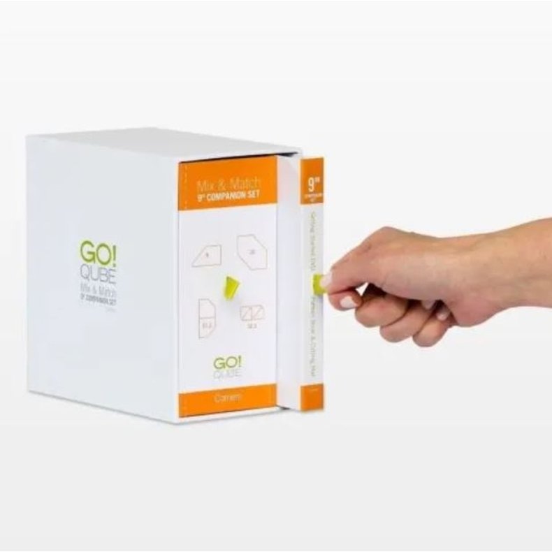 Accuquilt Skabeloner - Go! Qube 9" Block Companion Set - Corners - 55786