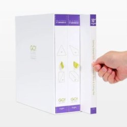 Accuquilt Skabeloner - Go! Qube 10" Block Companion Set - Angles 55799