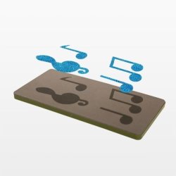 Accuquilt Skabelon - Music medley 55482