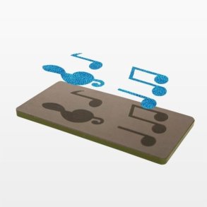 Accuquilt Skabelon - Music medley 55482