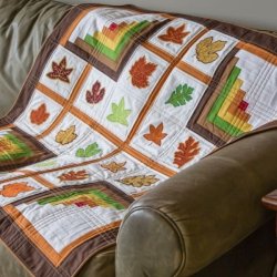 Accuquilt Skabelon - Rustling leaves #4 55392