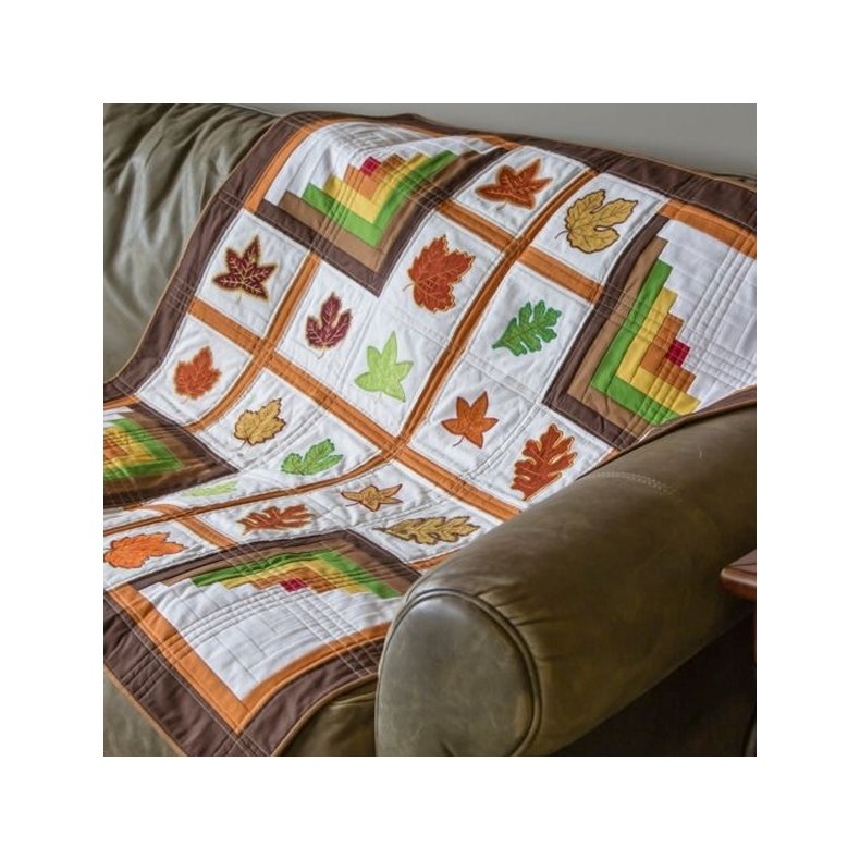 Accuquilt Skabelon - Rustling leaves #4 55392