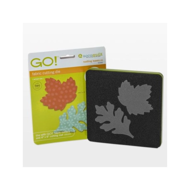 Accuquilt Skabelon - Rustling leaves #4 55392