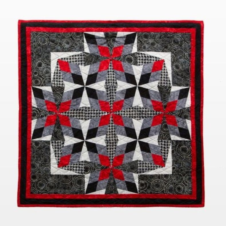 Accuquilt Skabelon - Arkansas traveler 12" 55558