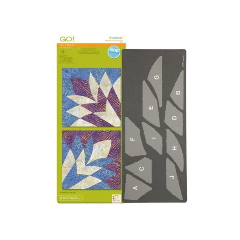 Accuquilt Skabelon - Cleopatra's fan 12" 55490